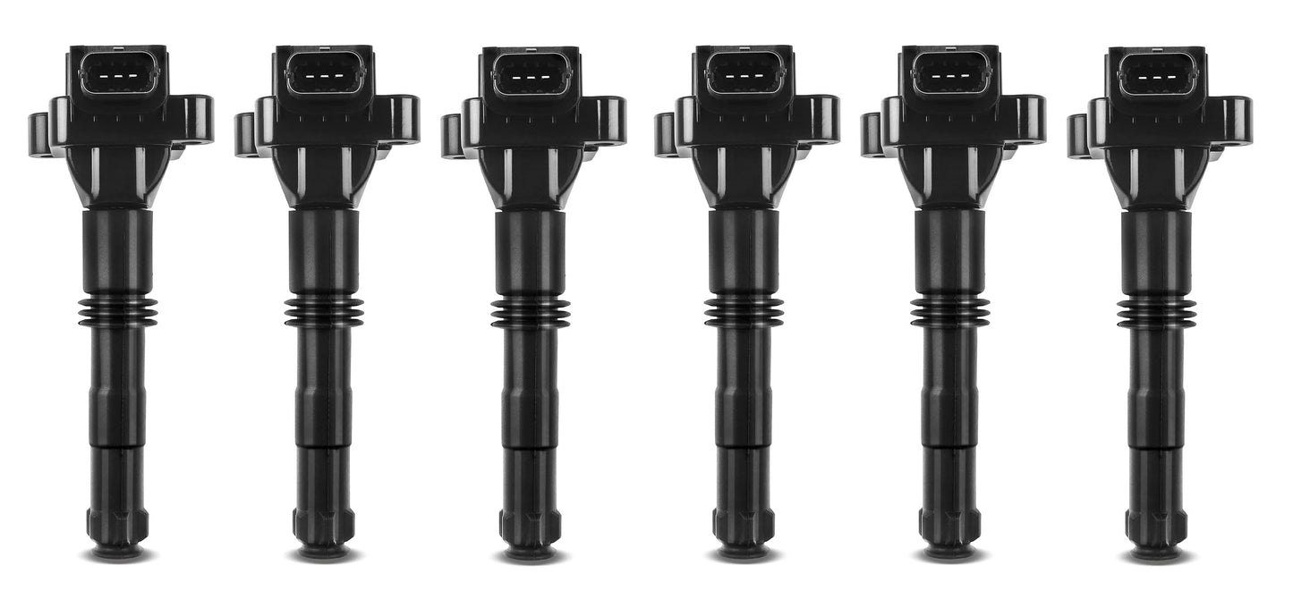6 x Ignition Coils for Porsche 997 987 911 GT3 Boxster Cayman - 0040100177