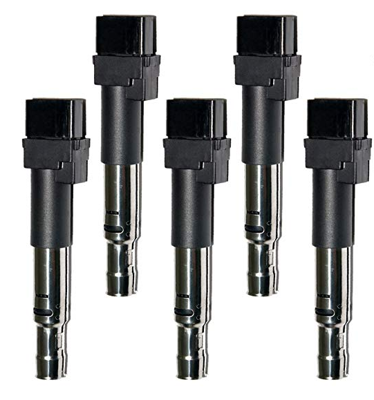 5 x NEW IGNITION COIL for VOLKSWAGEN BORA AQN BDE - GOLF BDE