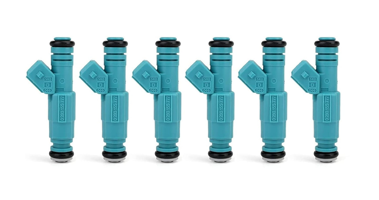6 x Fuel Injectors for Holden Commodore VN VP VR VS VT VX VY V6 3.8 Ecotec