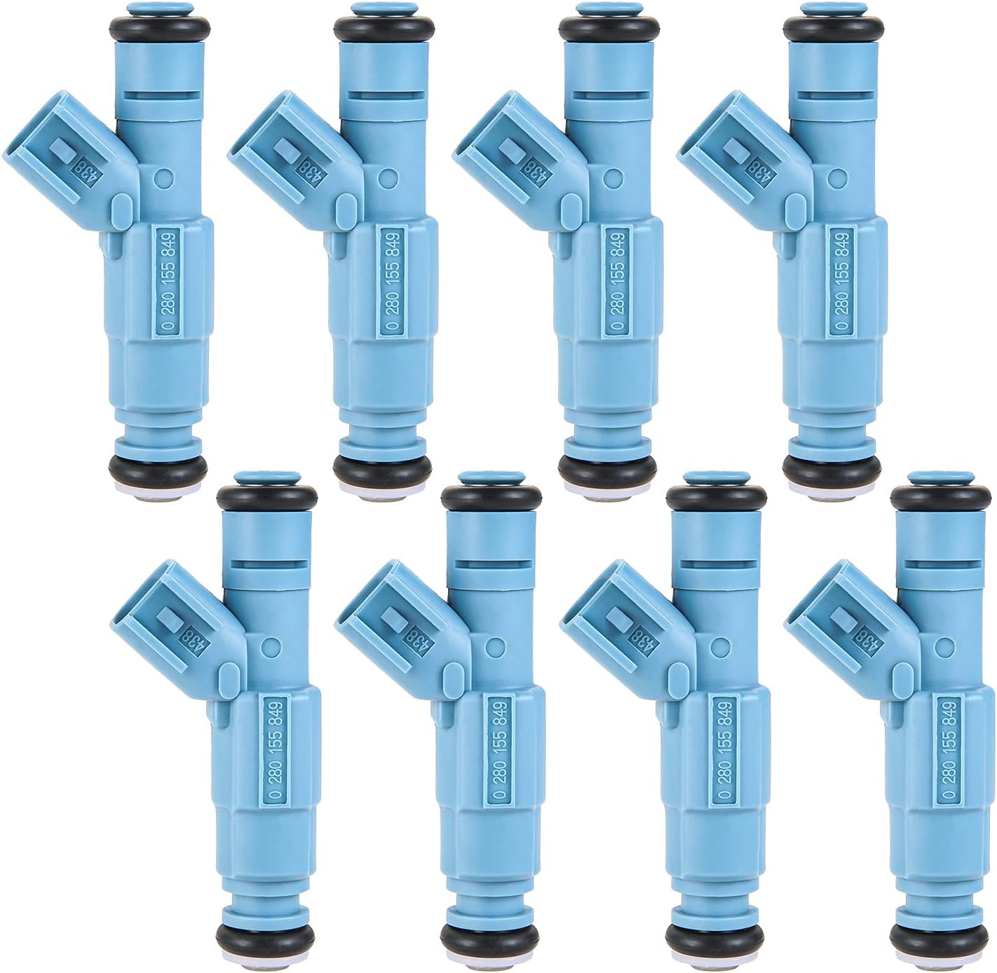 8 x UPGRADE INJECTORS for Dodge Chrysler 4.7L V8 upgrade 4 Nozzle 0280155849