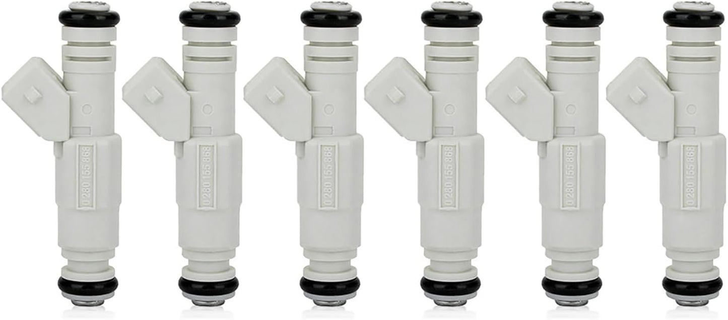 6 x Fuel Injectors for Commodore VS VT VX VY 3.8L V6 Supercharged 370CC L67