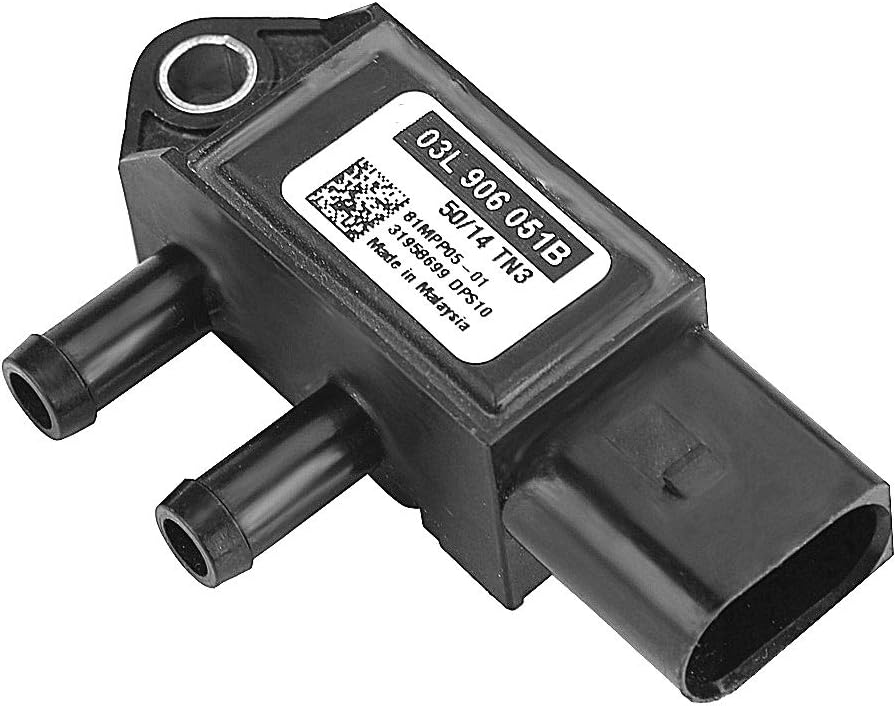 Exhaust Pressure Sensor for Volkswagen Golf 2012 - 2017 2.0