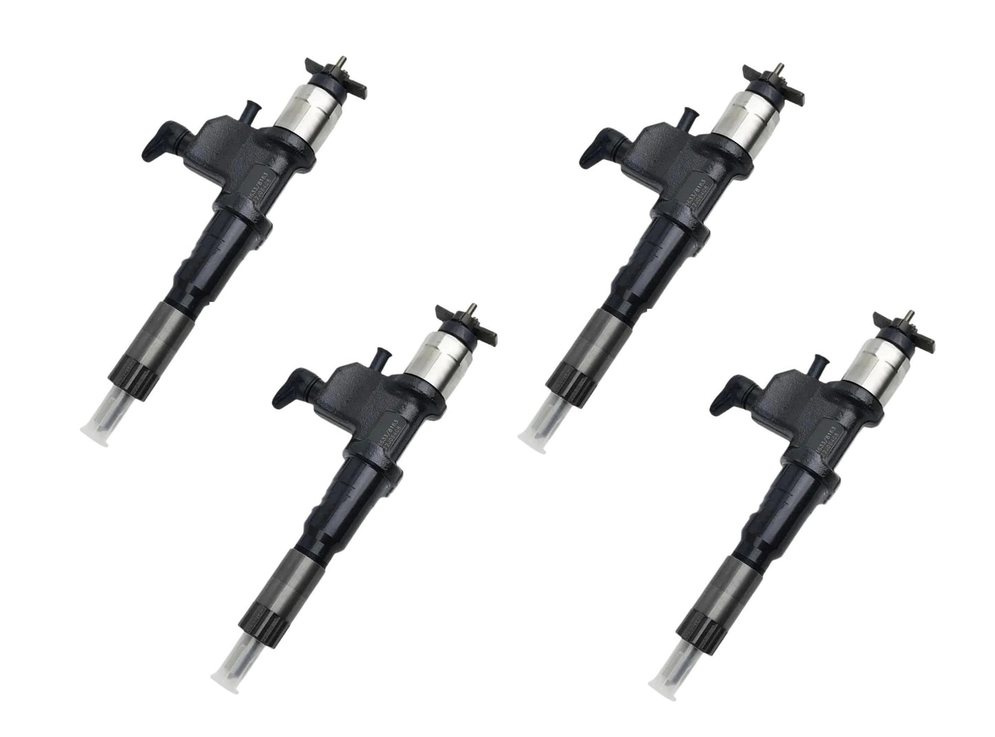 Isuzu Diesel Injector Set of 4 - New 095000-0190 / 8943921603
