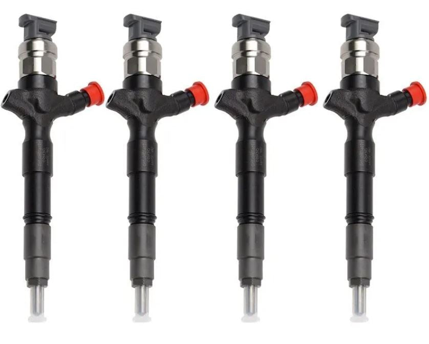 4x New Diesel Fuel Injectors Set for Toyota Hilux KUN26R 1KD-FTV D4D 3.0L Diesel - Part # 095000-8290