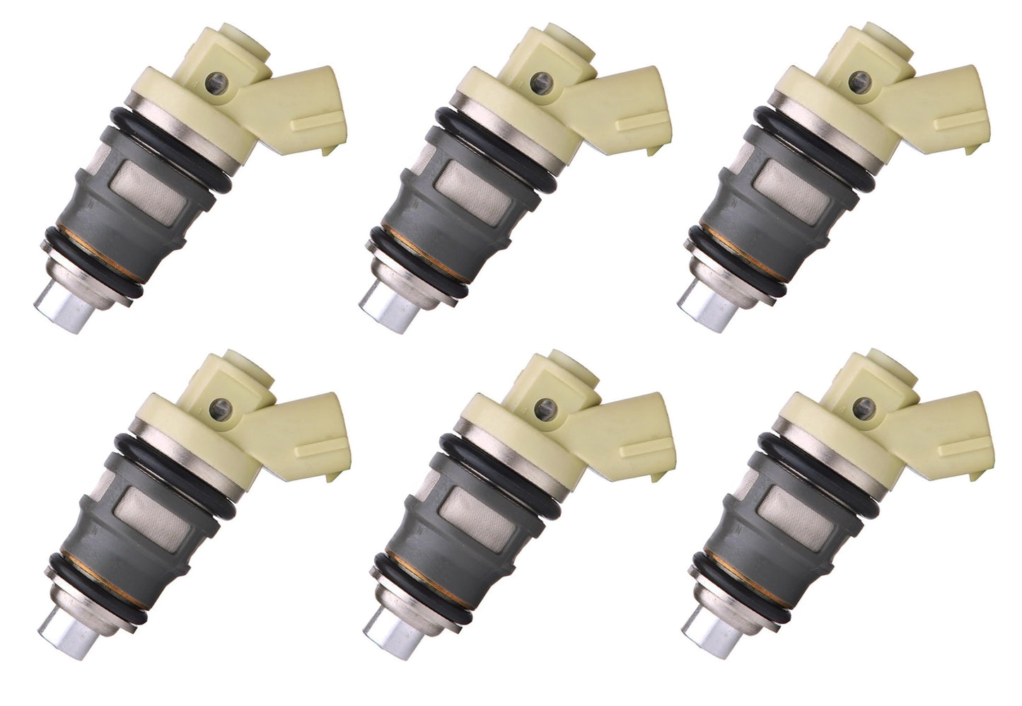 540cc 550cc FUEL INJECTORS for TOYOTA SUPRA JZA80 2JZGTE 2JZ SIDE FEED Denso
