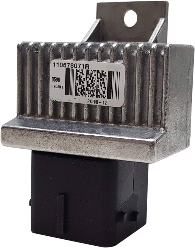 Glow Plug Relay for Nissan Navara D23 NP300 2.3L Diesel 2015–2023 YS23DDTT M9T 110678071R