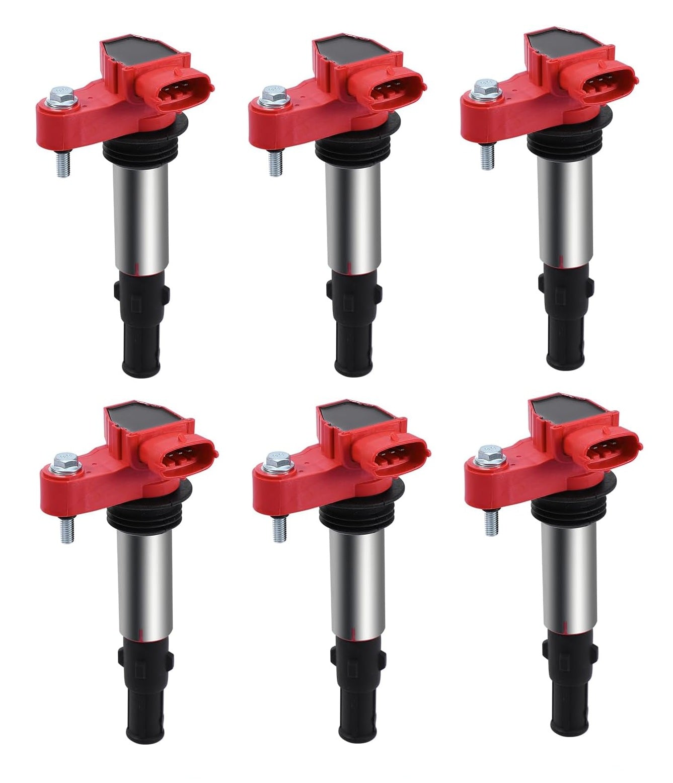 6 x Performance Ignition Coils for ALFA Romeo 159 BRERA SPIDER 3.2 V6 12583514