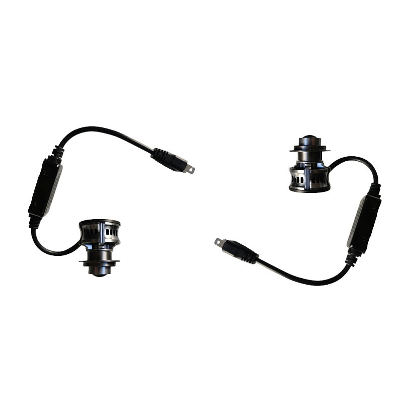 Laser LED Headlight Kit 6500K Crystal White - Universal Fit