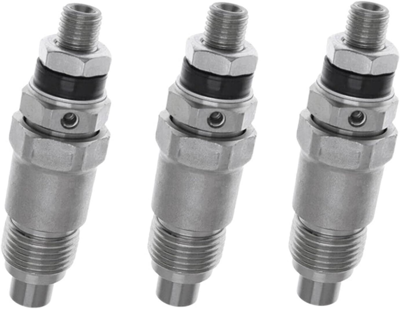 3x Fuel Injectorsfor Ishi-Kawajima, Perkins, Case, Northern Lights, New Holland