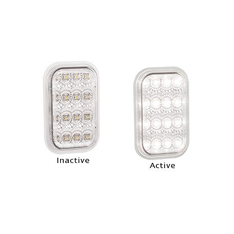 LED Autolamps 131WM 12-24 Volt Reverse Single Function Lamp