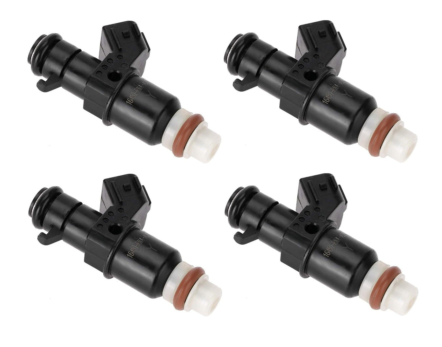4 x 16450-RNA-A01 Fuel Injectors for Honda 06-11 Civic Fit 09-13 1.8L