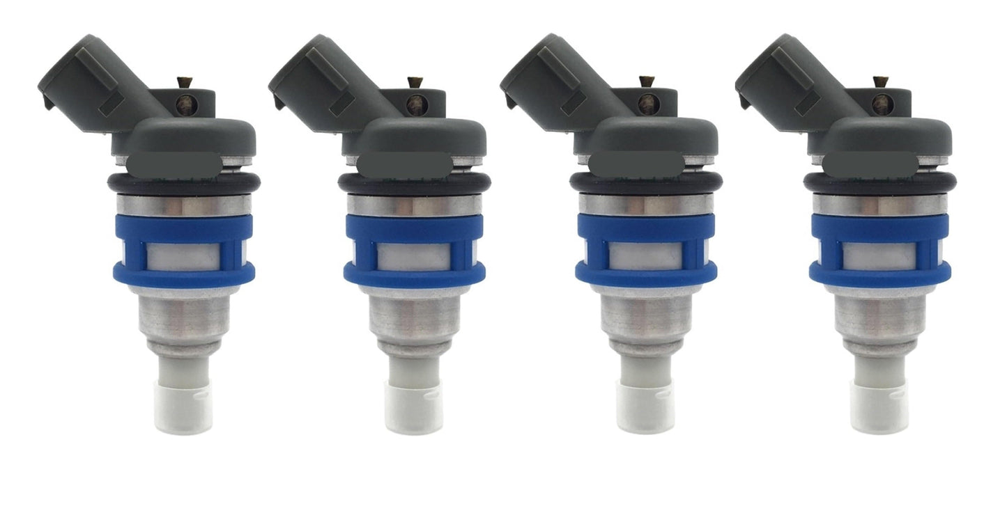 4 FUEL INJECTORS for SUBARU IMPREZA WRX GC8 2.0L TURBO SIDE FEED INJECTOR 0R05