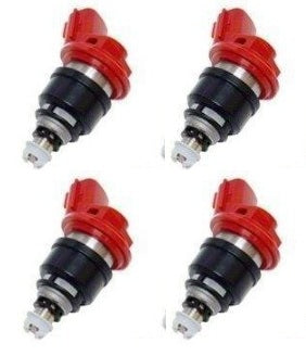 4 850cc JECS Side Feed Fuel Injectors for NISSAN SR20DET S13 S14 S15 E85