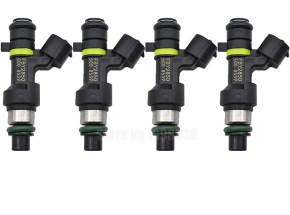 4 x Fuel Injectors 16600-EN200 FBY2850 For 2007-2014 Nissan Versa 1.8L