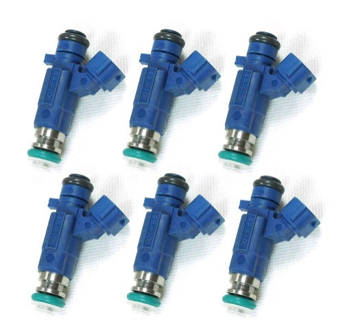 6 1000CC Fuel Injectors for NISSAN NISMO SKYLINE R34 RB25DET NEO JAPAN JECS E85