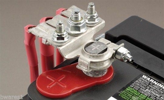 Projecta BT925P1, Battery Terminal, Dual Batteries, 3 Way Positive Boat 4WD 4X4