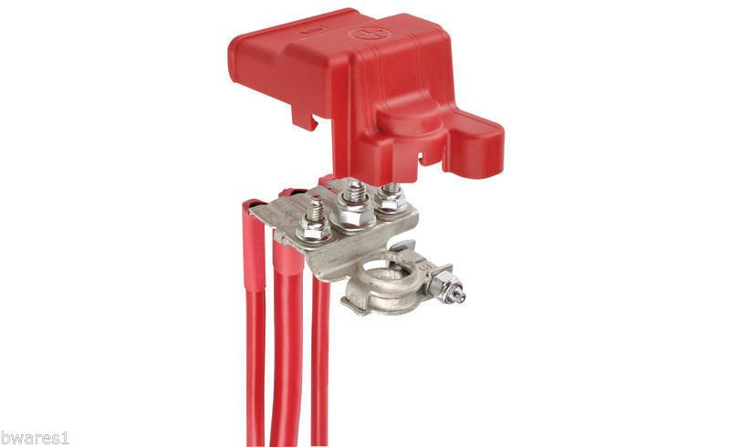 Projecta BT925P1 + BT925N1 Battery Terminal, Dual Batteries, 3 Way Terminals 4x4