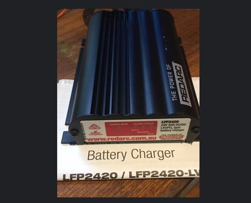 Redarc LFP2420 24 Volt 20A In-Vehicle LiFePO4 Battery Charger