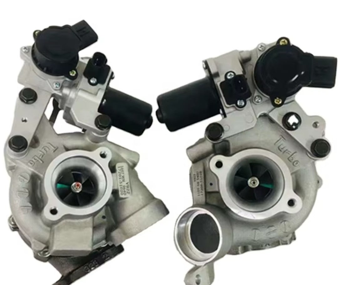 Turbocharger Pair 17201-51020 & 17208-51010 Toyota Land Cruiser VDJ200 200 Series Left & Right