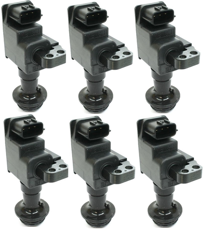 6 OEM ignition Coil Packs for RB20DE R34, WC34 & C35