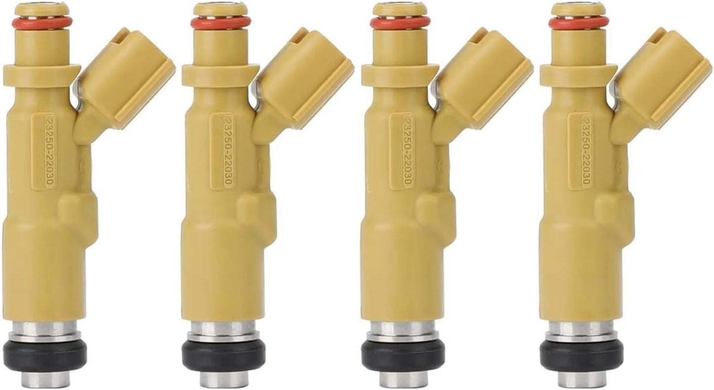 4 x Fuel Injectors for Toyota 2ZZ-GE Corolla, Celica, Lotus 1.8L 1999-2008 OEM 23250-22030