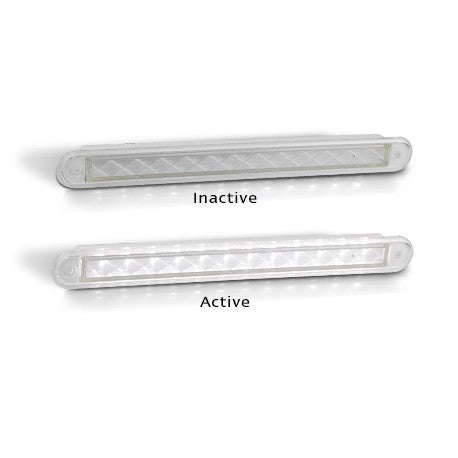 LED Autolamps 235W24E 24 Volt Recessed Mount Clear Lens Reverse Single Function