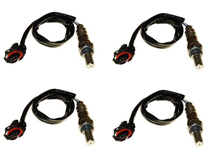 4 x Oxygen o2 sensor for Holden Vectra ZC pre-cat post-cat (front + rear bank)