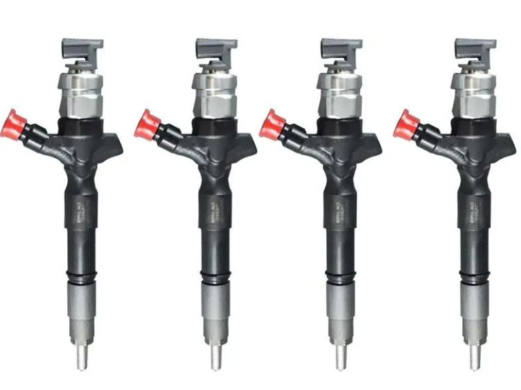 4 x Toyota Hilux, Fortuner, Prado 1KD-FTV Diesel Injectors Set OEM Denso
