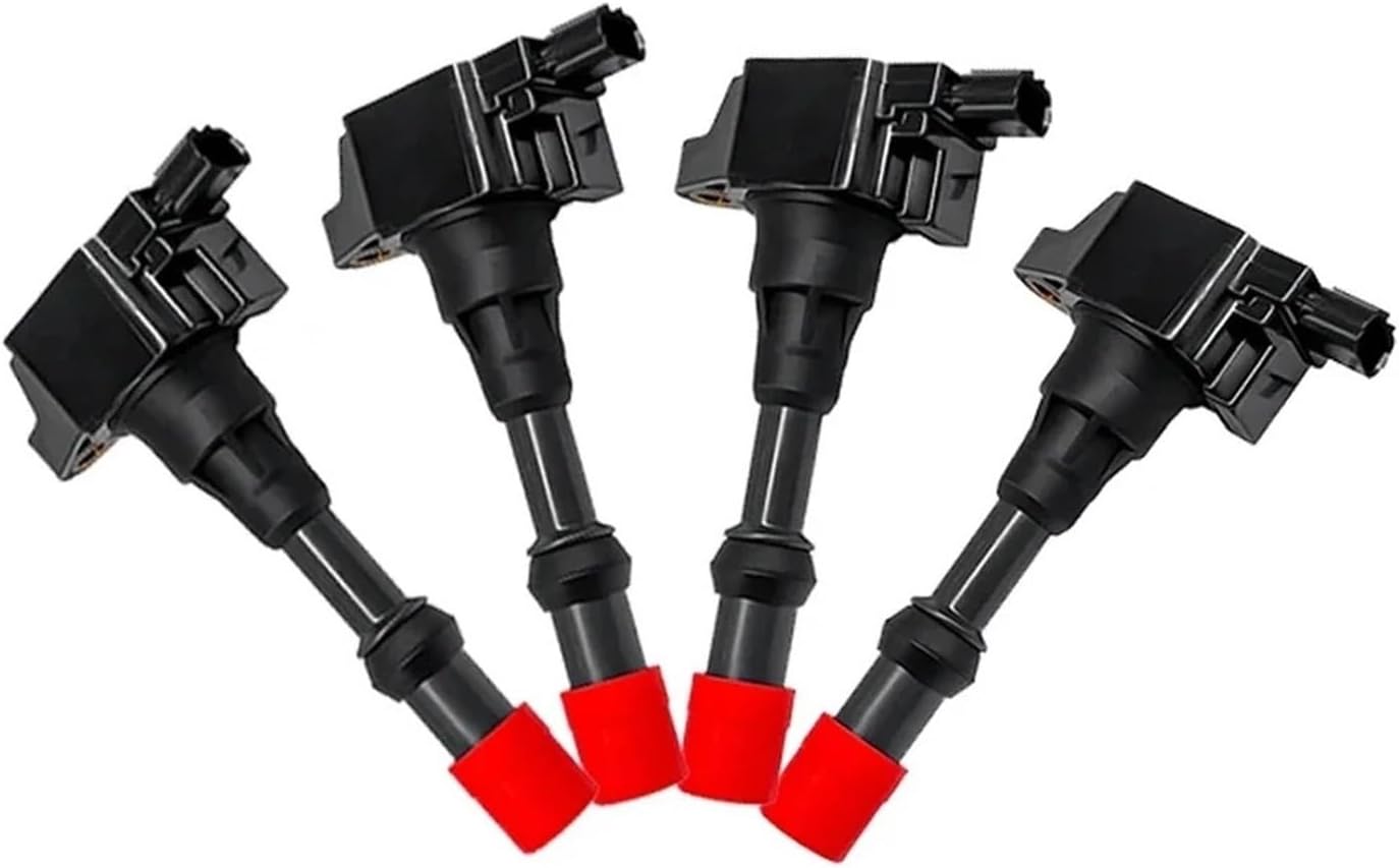 IGNITION COILS COIL SET OF 4 INTAKE SIDE for HONDA CIVIC 1.3L & JAZZ GD GE 1.4L