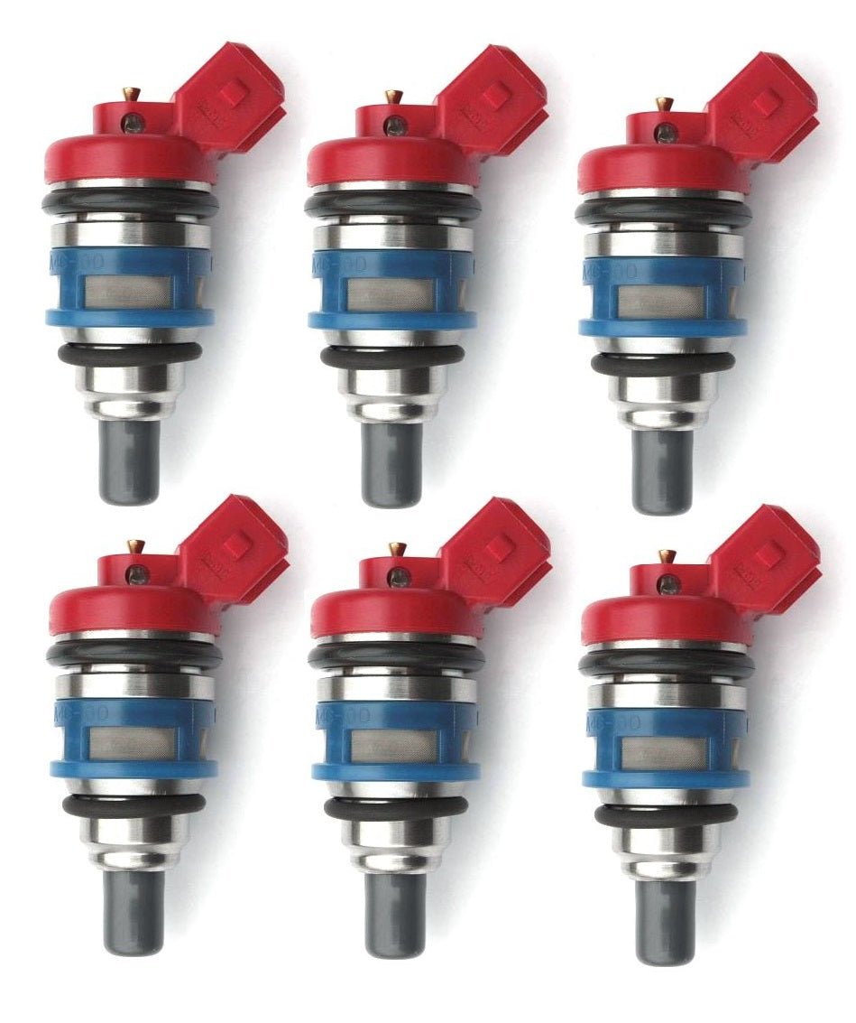 6 Fuel Injectors for NISSAN Z32 300ZX 89-94 VG30DE 275cc NA Phase 1 type