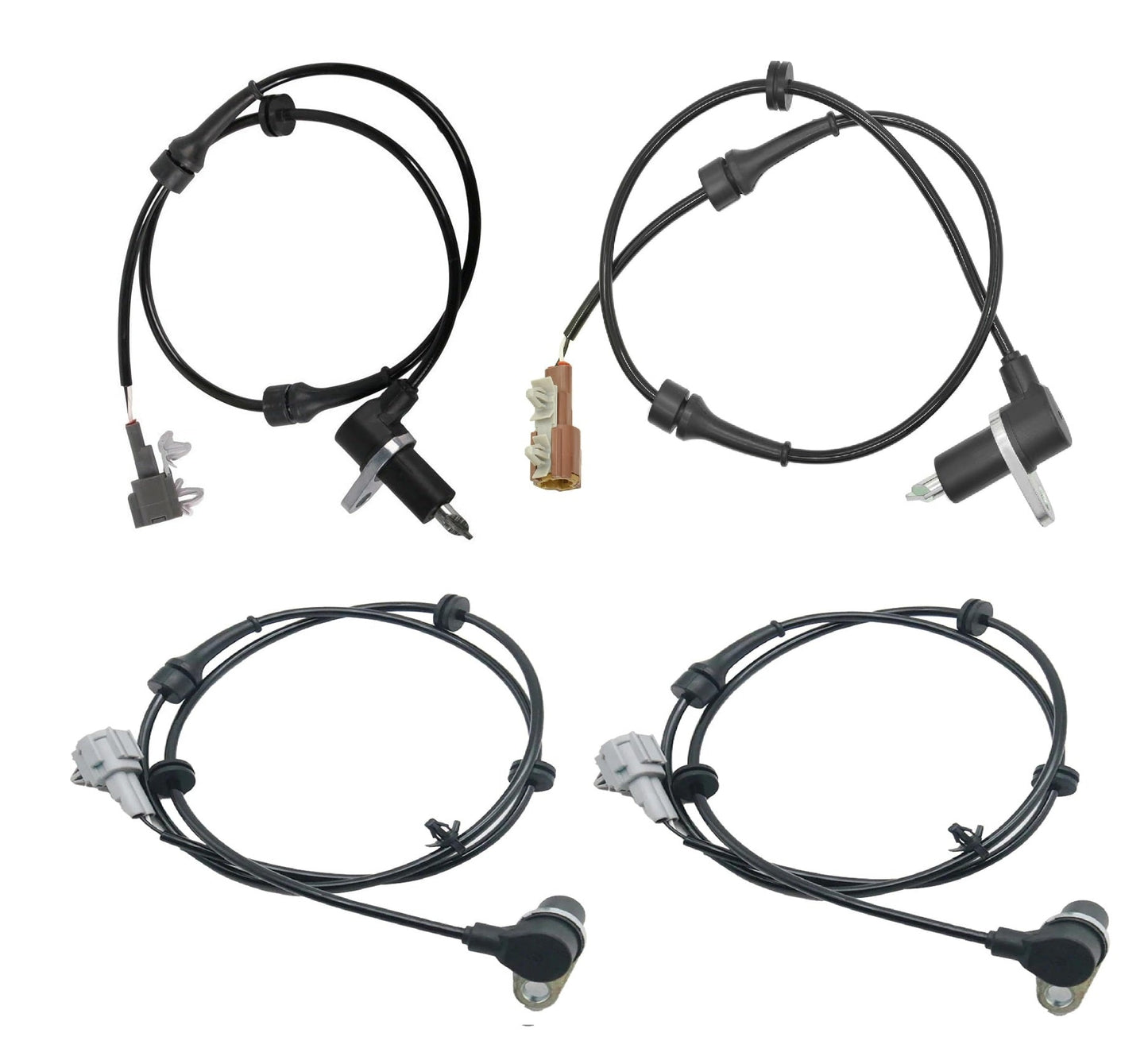 4 x ABS WHEEL SPEED SENSORs FOR NISSAN PATHFINDER R50 - Vehicle Kit