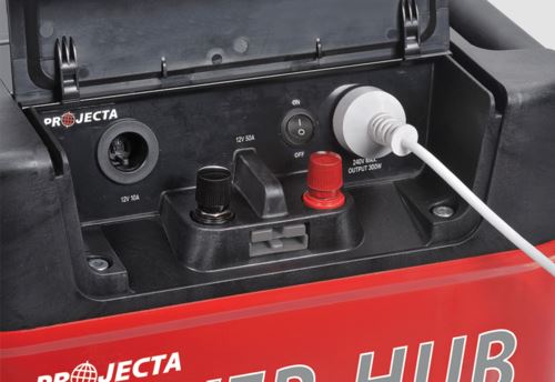Projecta PH125 Portable Power-Hub with PC400 Charger