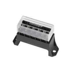 10 Pack - 54423 Narva 6-Way Standard ATS Blade Fuse Box (Raised Mount) with Tran