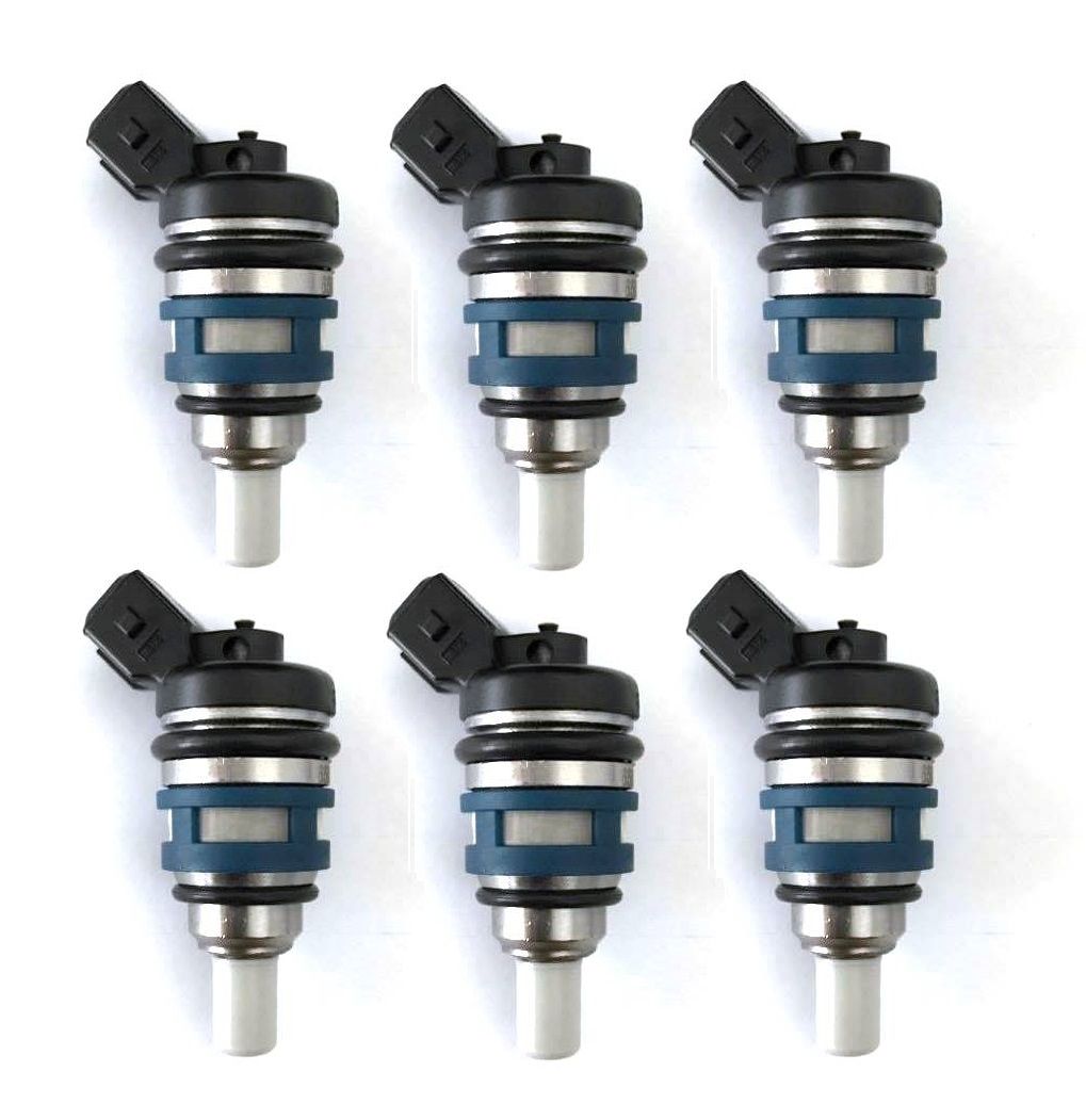 6 x 650ccc Fuel Injectors for NISSAN Z32 300ZX 89-94 VG30DETT 60 62lb