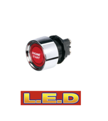 60099BL Narva 12 Volt Starter Switch with Red L.E.D