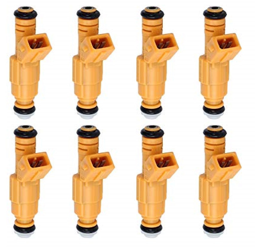 8 x REPLACEMENT INJECTORS for some Ford V8 and 6 Cylinder 213cc 20lb suits Bosch