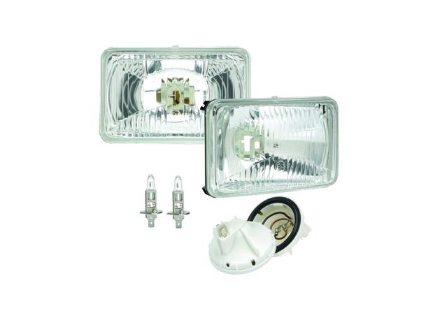 Narva Halogen Headlamp H1 Conversion Kit 165 x 100mm High Beam 72078