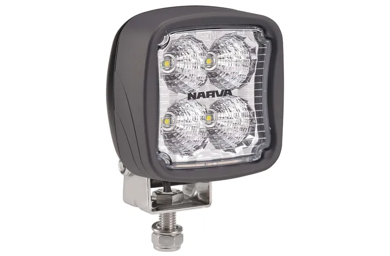 9-64V LED Work Lamp Flood Beam - 2000 Lumens - Part No. 72449