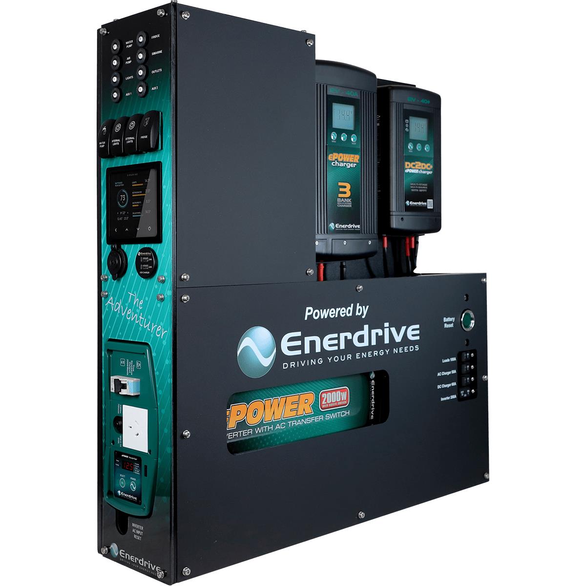ENERDRIVE ADVENTURER SYSTEM 40AC 40DC 2000X INC SIMARINE