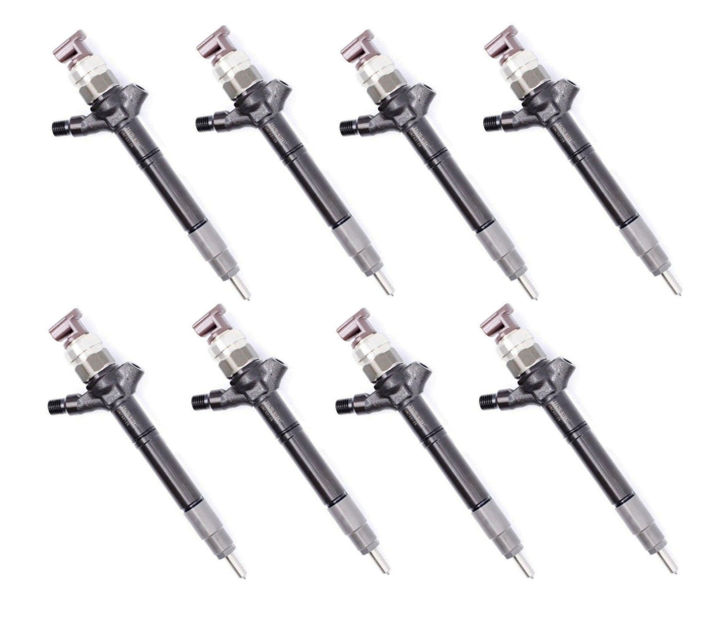 8 DIESEL FUEL INJECTORS for TOYOTA LANDCRUISER V8 70 76 79 SERIES 1VD-FTV INJ182