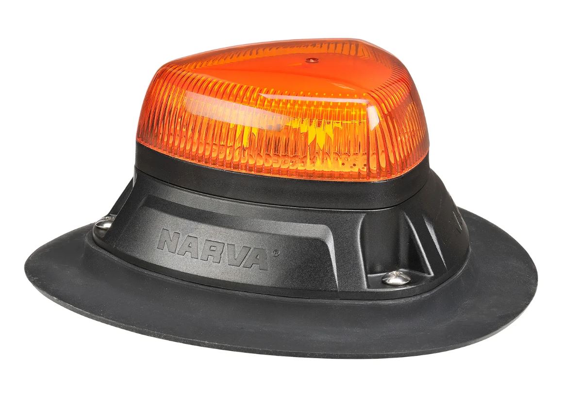 Narva Aerotech Low Profile Amber LED Strobe (Magnetic Mount) 85604A