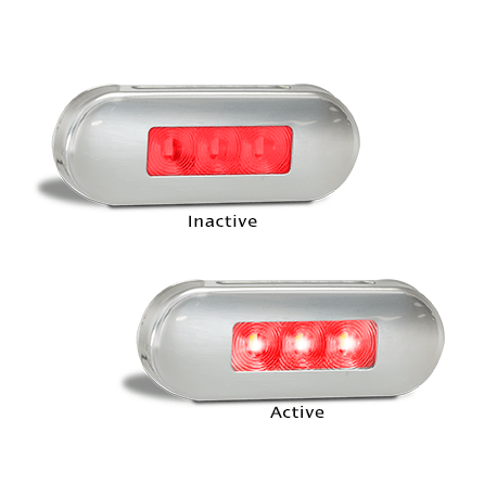LED Autolamps 86RRM 12-24 Volt Rear End Outline Marker Lamp