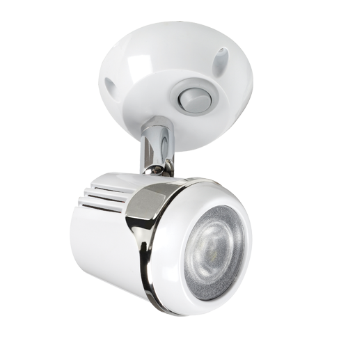 87646 Narva 9-33 Volt 1W L.E.D Adjustable Reading Lamp with Off / On Switch