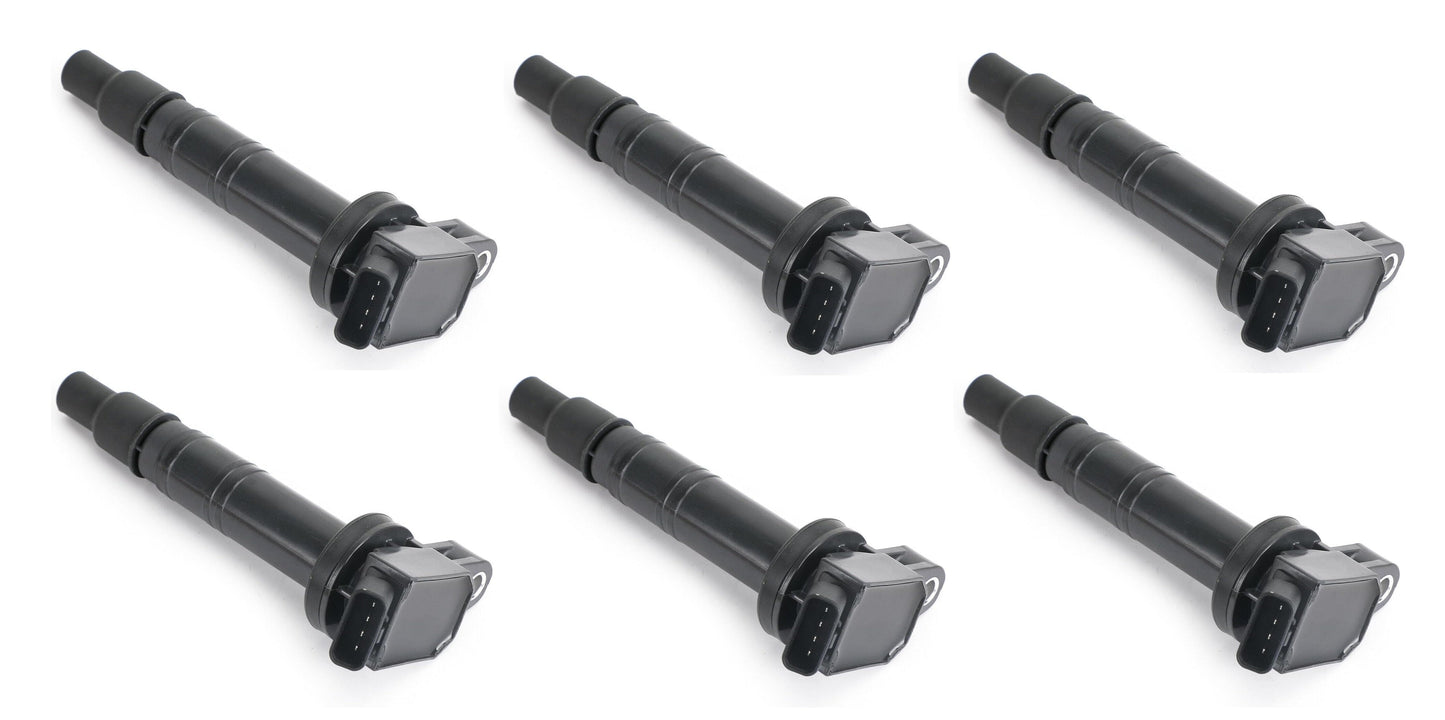 IGNITION COILS x 6 for TOYOTA 4RUNNER / PRADO / HILUX 4.0L 6 CYL 9091902248 COI