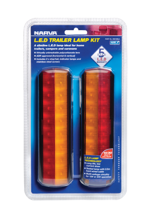 93812BL2 Narva 10-30 Volt L.E.D Slimline Rear Stop/Tail and Direction Indicator