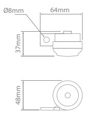 IONNIC BA390 12-24V Medium Duty Economy Fixed Volume Speaker