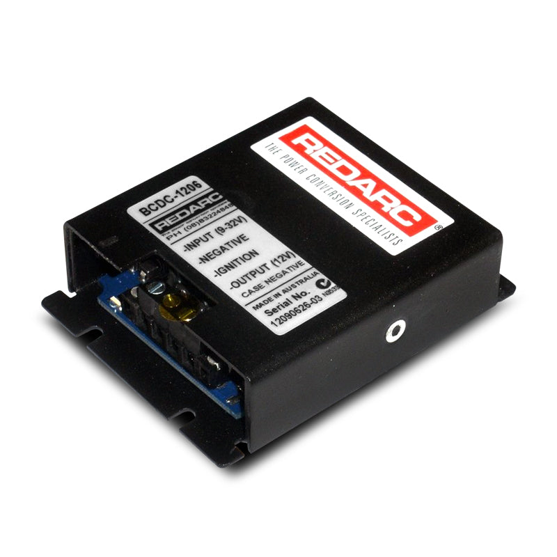 REDARC 6A DC TO DC BATTERY CHARGER BCDC1206
