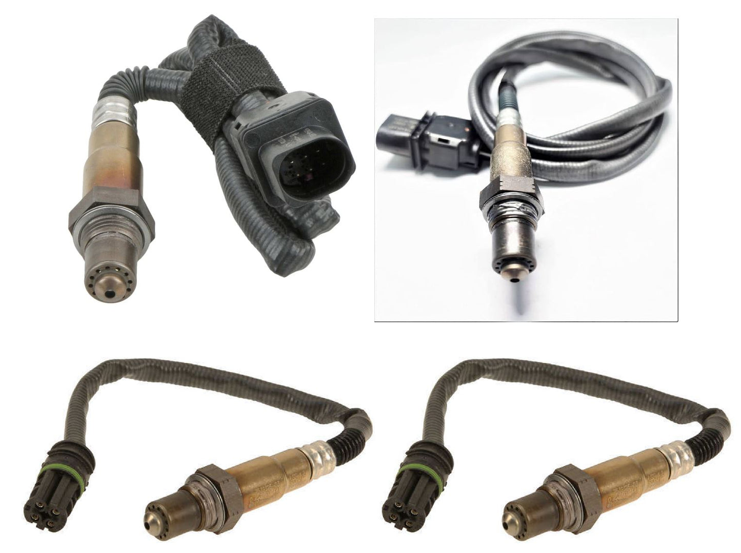 O2 Oxygen Sensor Set of 4 for BMW X5 E70 4.8L 2007–2010 – Front & Rear Complete Kit