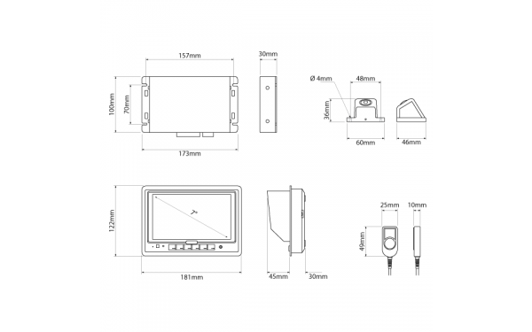 IONNIC BN-1001-000 Backeye 360 Cameras Kit