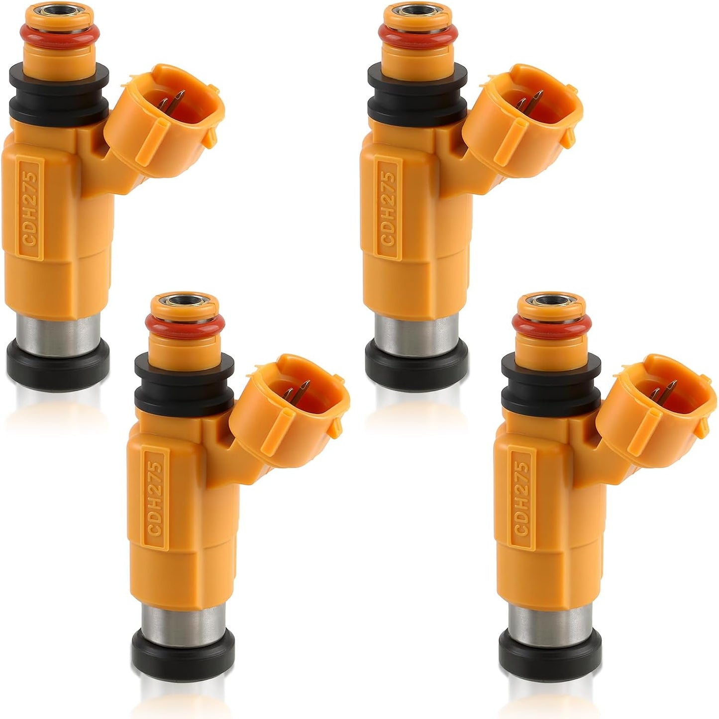 4 x FUEL INJECTORS for 1996-2003 MITSUBISHI TRITON MK 2.4L CDH-275